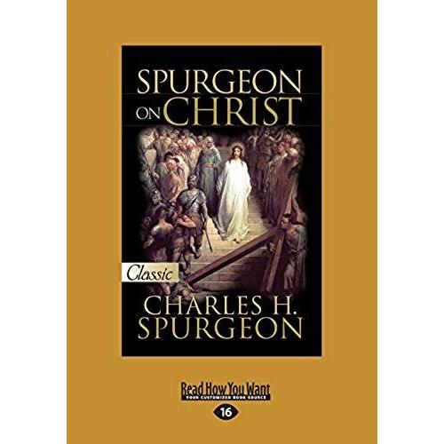Spurgeon On Christ (Large Prin