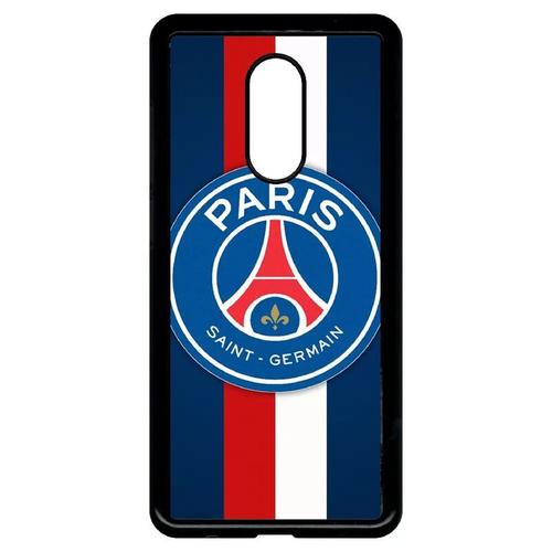 Coque Pour Xiaomi Redmi 5 - Psg Paris Saint Germain Bleu Blanc Rouge - Noir