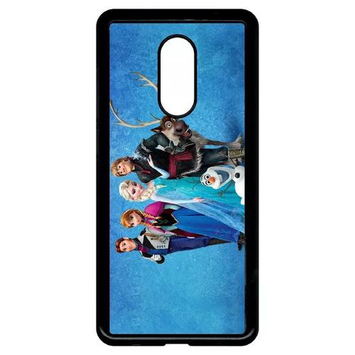 Coque Pour Xiaomi Redmi 5 - Frozen Reine Des Neiges - Noir