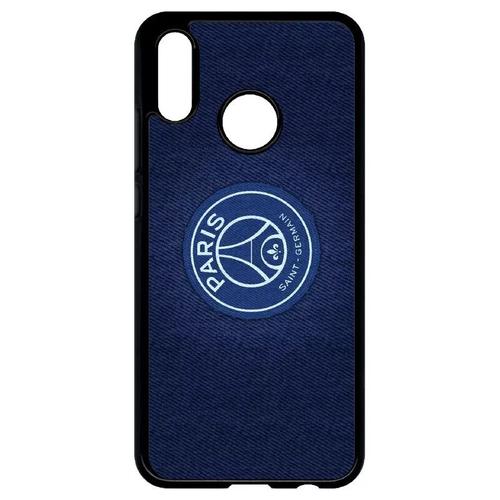 Coque Pour Huawei P20 Lite - Psg Paris Saint Germain - Noir