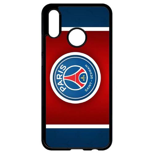 Coque Pour Huawei P20 Lite - Psg Paris Saint Germain 2 - Noir