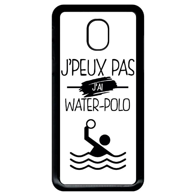 Coque Pour Galaxy J3 (2018) - J Peux Pas J Ai Water Polo 1 - Noir