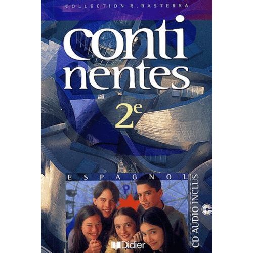 Espagnol 2nde Continentes - Avec Cd Audio
