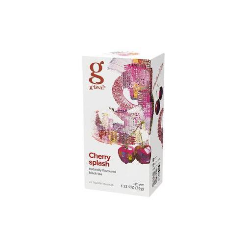 Thé Noir G'tea! Cherry Splash, 20 Pcs.