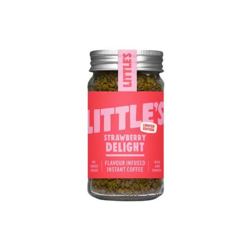 Café Aromatisé Instantané Little's Limited Edition Strawberry Delight, 50 G