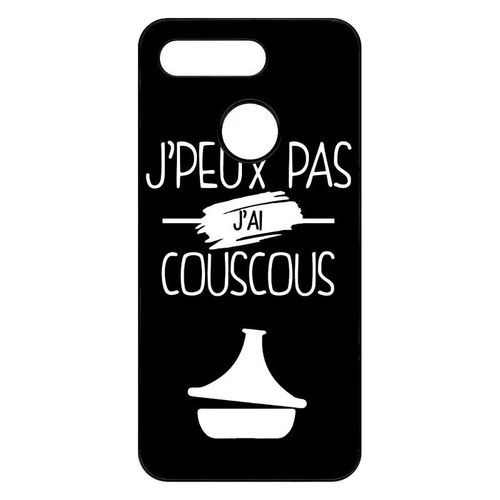 Coque Pour Honor View 20 - J Peux Pas J Ai Couscous 2 - Noir