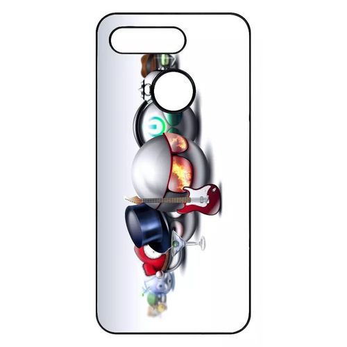 Coque Pour Honor View 20 - Rocking Smileys - Noir