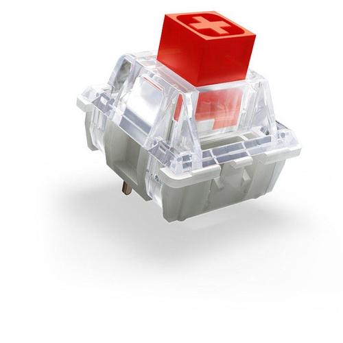 Xtrfy Kailh Box Red Switches, Mechanisch, 3-pin , Linear, Mx-stem, 45