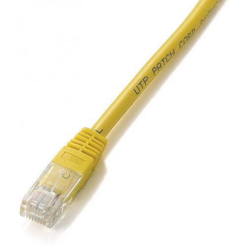 Equip 825464 - Câble réseau (5 m, Cat5e, U/UTP (UTP), RJ-45, RJ-45, Jaune)