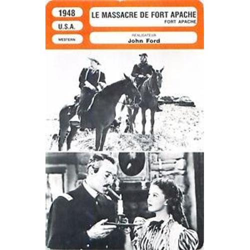 Fiche Monsieur Cinema Le Massacre De Fort Apache