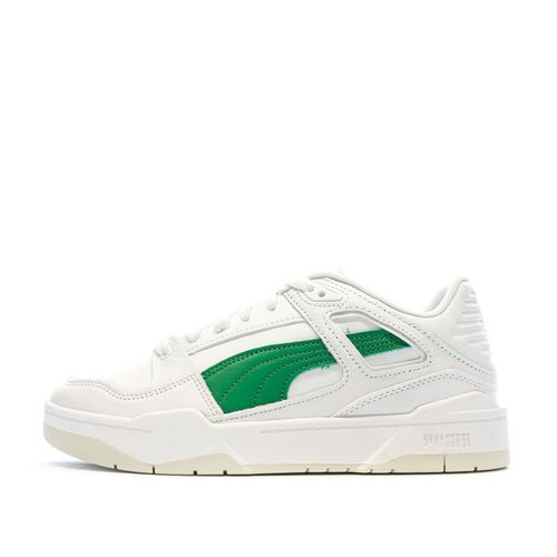 Baskets Blanche/verte Homme Puma Slip Stream