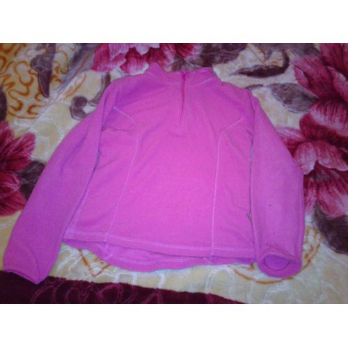 Pull Polaire Rose In Extenso Taille 10 Ans ..