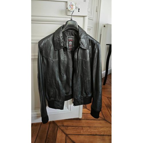 Veste En Cuir Redskins