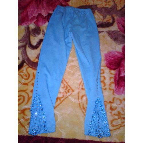 Legging Corsair Bleu Strass Dentelle Taille 8 Ans ..