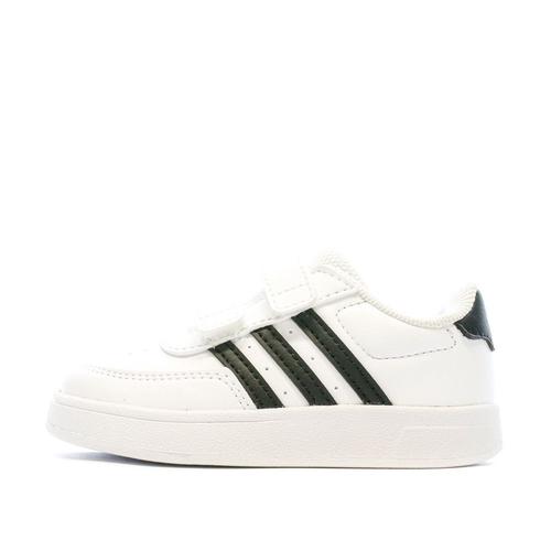 Baskets Blanches/Noires Garçon Adidas Breaknet 2.0 Cf I - 25