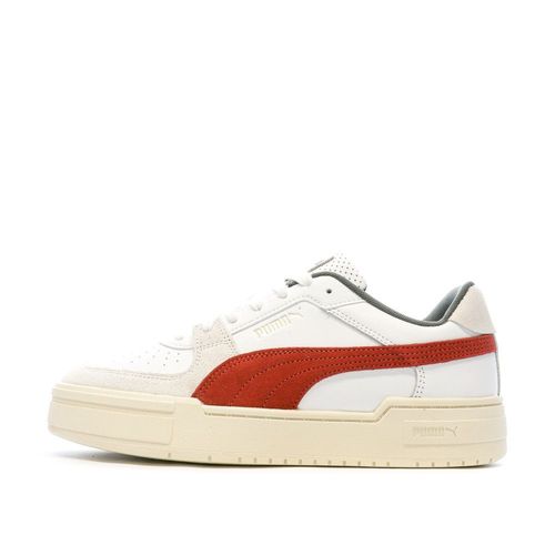 Baskets Blanches/orange Homme Puma League