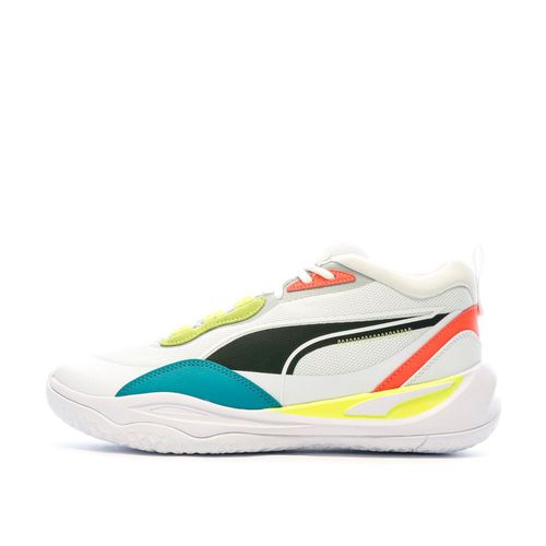 Baskets Blanches/jaune Homme Puma Playmaker Pro