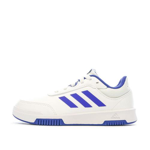 Baskets Blanc/bleu Garçon Adidas Tensaur