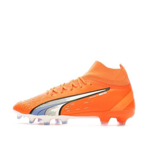 Chaussures De Football Orange Homme Puma Ultra Pro Fg - 40