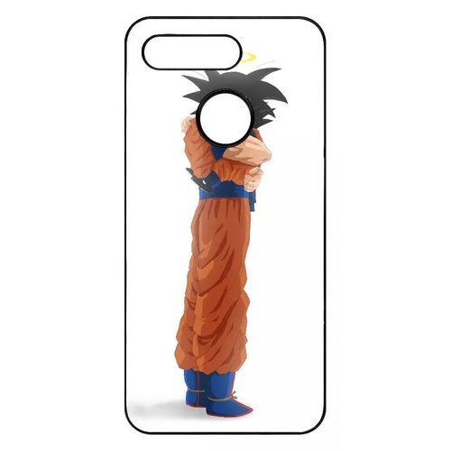 Coque Pour Honor View 20 - Dbz Sangoku Ange Prend Soin De Ta Mère - Noir
