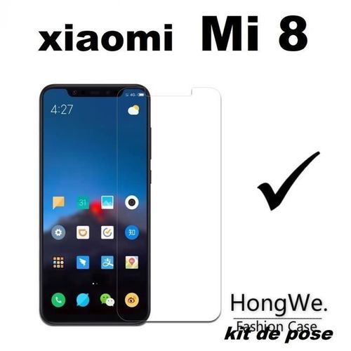 Fengrongle® Protection Verre Trempe Xiaomi Mi 8