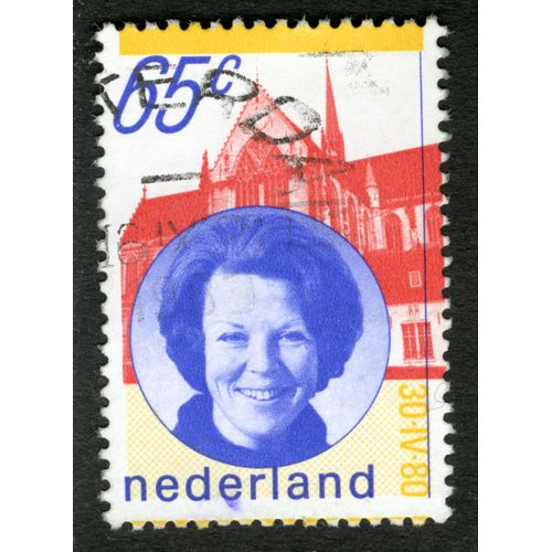 Timbre Oblitéré Nederland, 65c