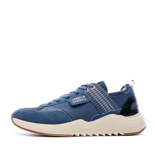 Baskets Bleues Homme Franklin Marshall Alpha Jump