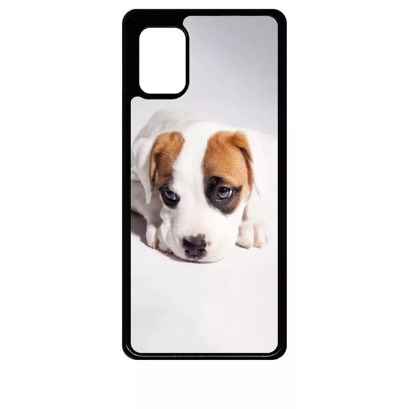 Coque Pour Galaxy A31 - Chiot - Noir