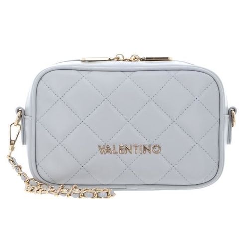 VALENTINO Sac à épaule bandoulière gris bleu pour femme - Camera Bag Perla 263816