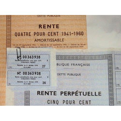 Rente Perpetuelle 1967