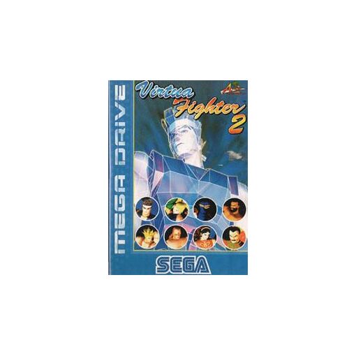 Jeu Virtua Fighter 2 Megadrive - Version Sega Genesis - Bon état Avec Boîtier Et Notice