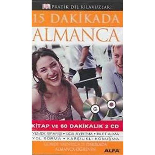15 Dakikada Almanca; Kitap Ve 60 Dakikalik 2 Cd
