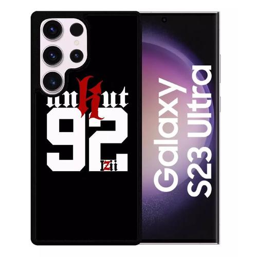 Coque Pour Galaxy S23 Ultra - Unkut Haut De Seine 92 - Silicone - Noir