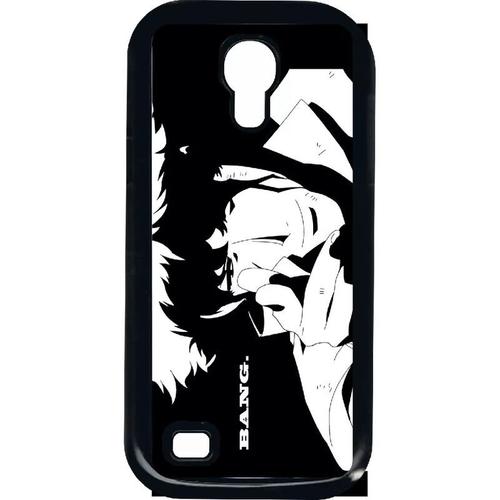 Coque Pour Samsung I9190 Galaxy S4 Mini - Cowboy Bebop Spike Spiegel Bang - Noir