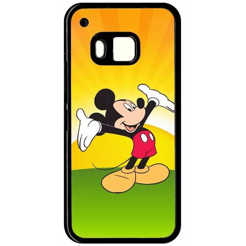 Coque Pour Htc One M9 - Disney Mickey - Noir