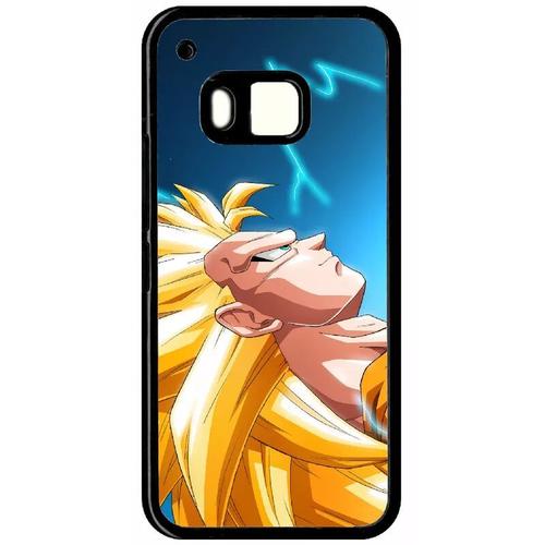 Coque Pour Htc One M9 - Dbz Gohan Concentration D'un Super Saiyan - Noir