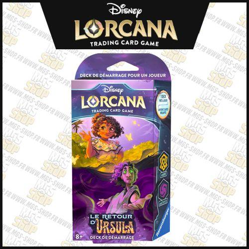 Ravensburger Disney Lorcana Jcc : Le Retour Dursula - Deck De Démarrage Mira