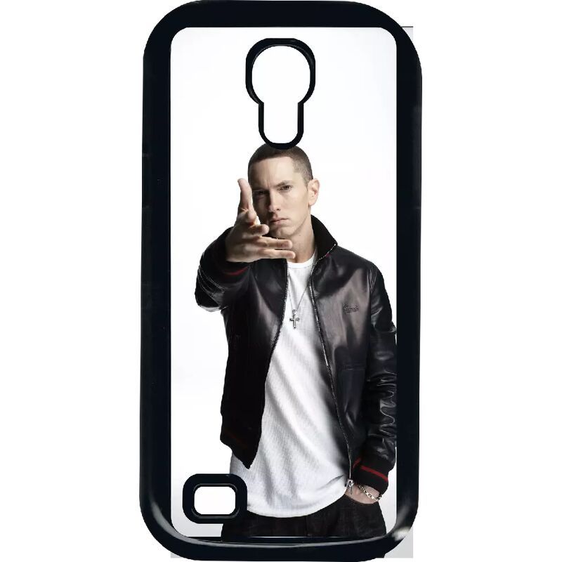 Coque Pour Samsung I9190 Galaxy S4 Mini - Hip Hop Rap Us Eminem - Noir