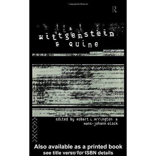 Wittgenstein And Quine