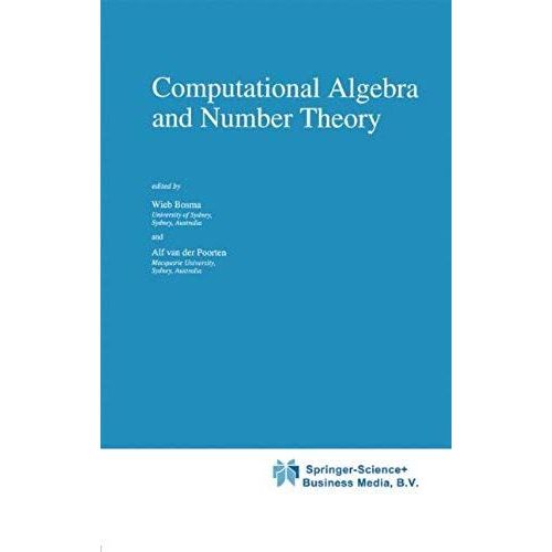 Computational Algebra And Number Theory
