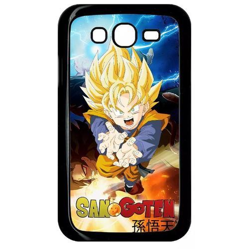 Coque Pour Galaxy Grand Neo - Dbz Songoten Super Sayan Kameha - Noir