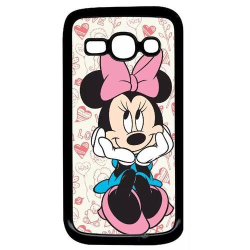 Coque Pour Galaxy Ace 3 - Disney Minnie Love - Noir