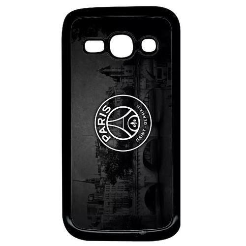 Coque Pour Galaxy Ace 3 - Psg Paris Saint Germain La Seine - Noir