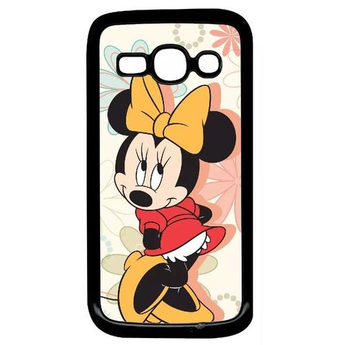 Coque Pour Galaxy Ace 3 - Disney Minnie Timide - Noir