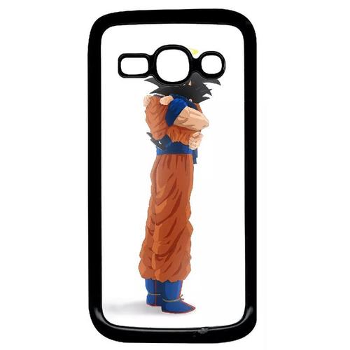 Coque Pour Galaxy Ace 3 - Dbz Sangoku Ange Prend Soin De Ta Mère - Noir