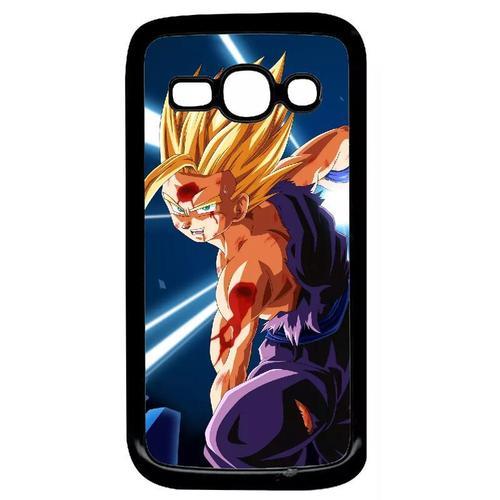 Coque Pour Galaxy Ace 3 - Dbz Gohan Super Saiyan Kamehameha L'eveil D'un Guerrier - Noir