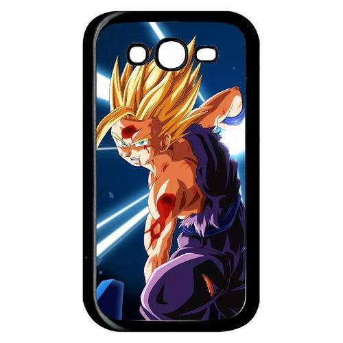 Coque Pour Galaxy Grand Prime Duos Tv - Dbz Gohan Super Saiyan Kamehameha L'eveil D'un Guerrier - Noir