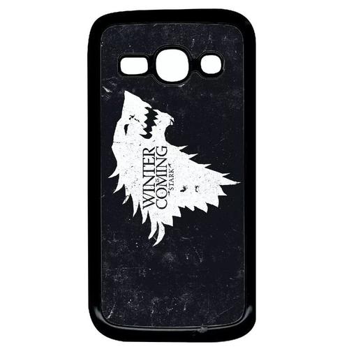 Coque Pour Galaxy Ace 3 - Maison Stark Winter Is Coming Alt - Noir