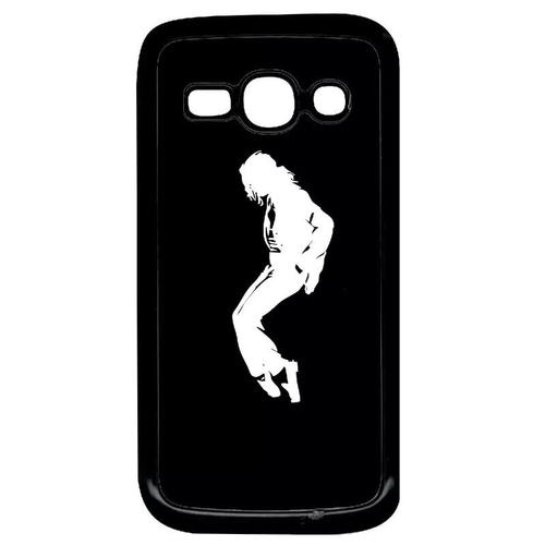 Coque Pour Galaxy Ace 3 - Silhouette Michael Jackson Moonwalk - Noir