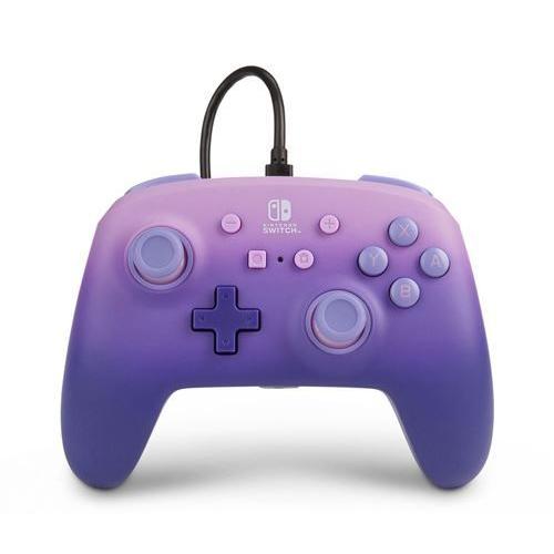 Manette Filaire Nintedo Pour Nintendo Switch Lilas Fantaisie